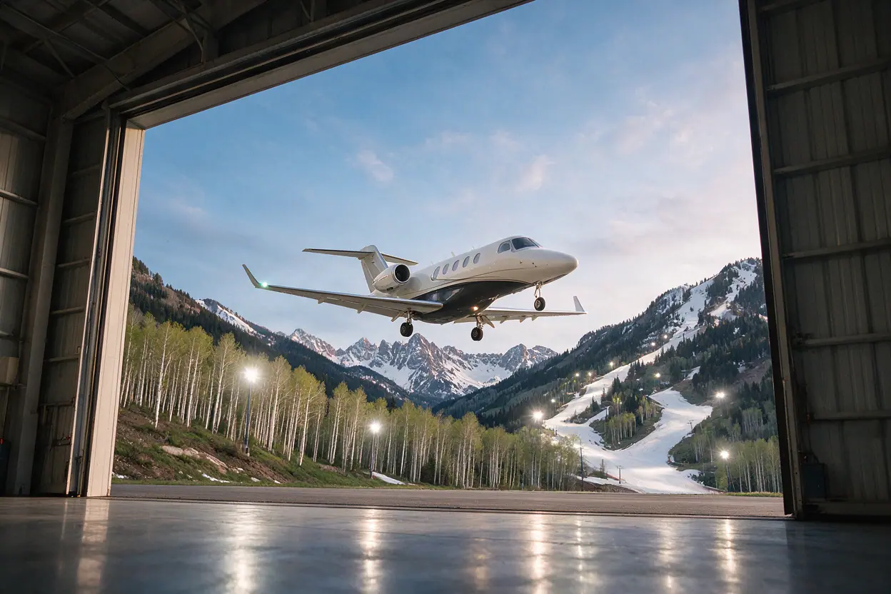 Private jet Los Angeles to Aspen