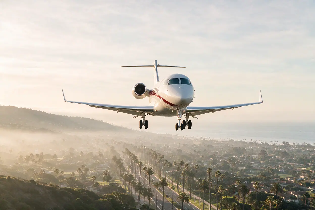 Private jet New York to Los Angeles