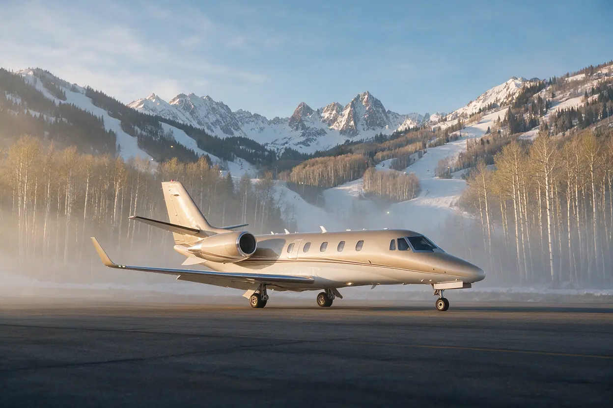 Private jet New York to Aspen